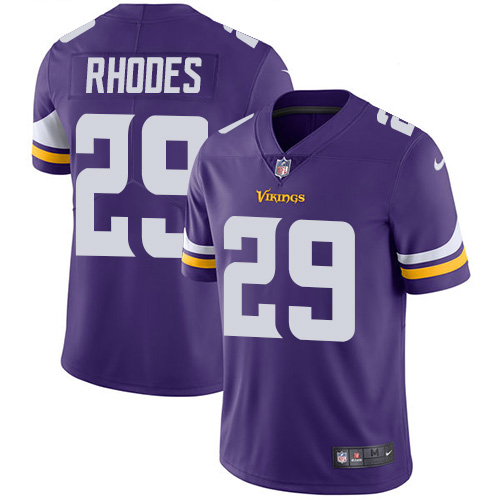 Minnesota Vikings #29 Limited Xavier Rhodes Purple Nike NFL Home Men Jersey Vapor Untouchable